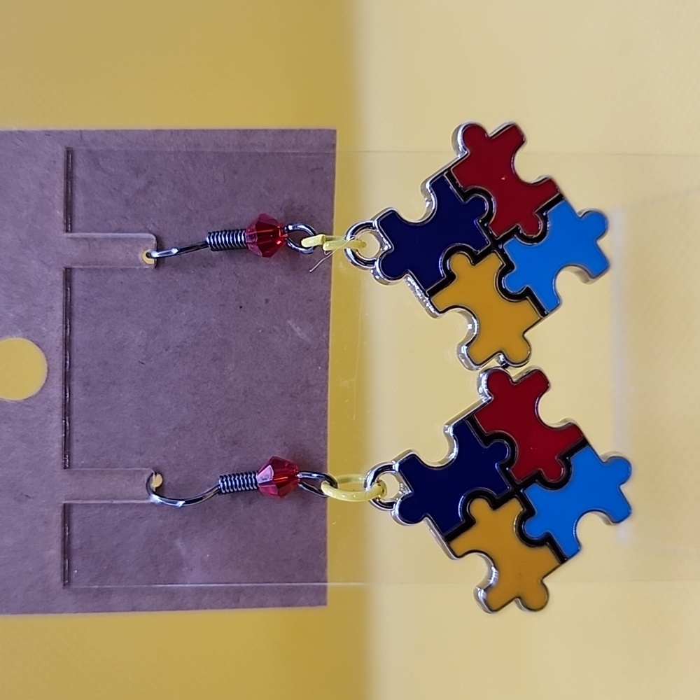 Autism Awareness earrings